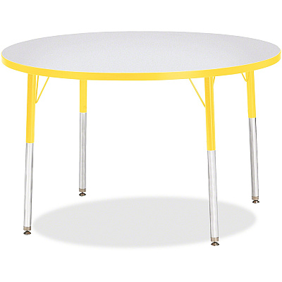Jonti-Craft Berries Adult Height Color Edge Round Table (6468JCA007)