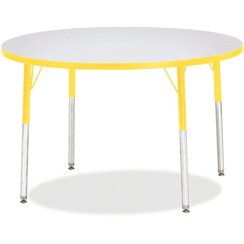 Jonti-Craft Berries Adult Height Color Edge Round Table (6468JCA007)