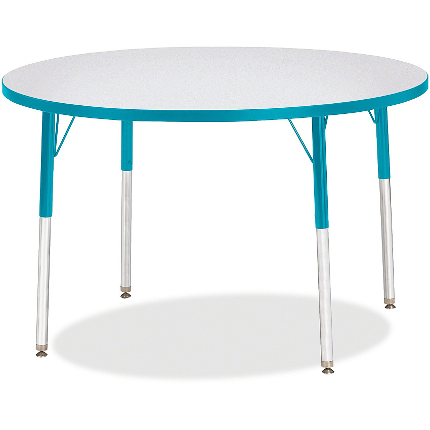 Jonti-Craft Berries Adult Height Color Edge Round Table (6468JCA005)