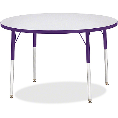 Jonti-Craft Berries Adult Height Color Edge Round Table (6468JCA004)