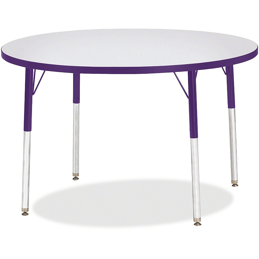 Jonti-Craft Berries Adult Height Color Edge Round Table (6468JCA004)