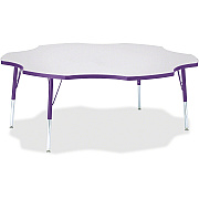 Jonti-Craft Berries Elementary Height Prism Six-Leaf Table (6458JCE004)