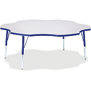 Jonti-Craft Berries Elementary Height Prism Six-Leaf Table (6458JCE003)
