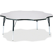 Jonti-Craft Berries Prism Six-Leaf Student Table (6458JCA180)
