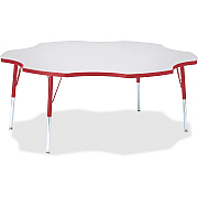 Jonti-Craft Berries Prism Six-Leaf Student Table (6458JCA008)