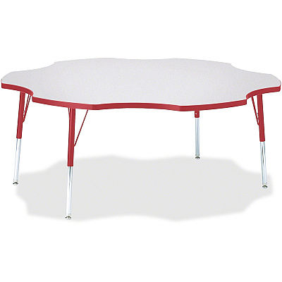 Jonti-Craft Berries Prism Six-Leaf Student Table (6458JCA008)