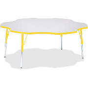 Jonti-Craft Berries Prism Six-Leaf Student Table (6458JCA007)