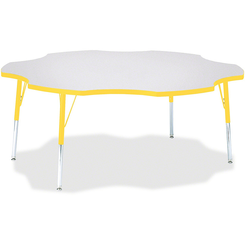 Jonti-Craft Berries Prism Six-Leaf Student Table (6458JCA007)