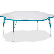 Jonti-Craft Berries Prism Six-Leaf Student Table (6458JCA005)