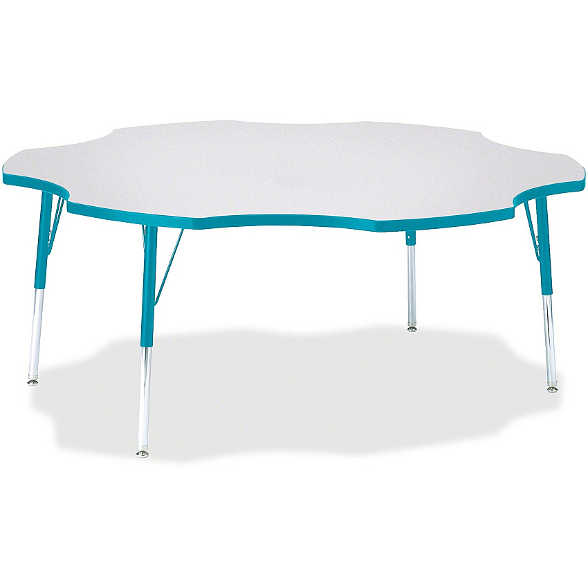 Jonti-Craft Berries Prism Six-Leaf Student Table (6458JCA005)