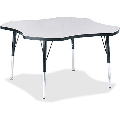 Jonti-Craft Berries Elementary Height Prism Four-Leaf Table (6453JCE180)