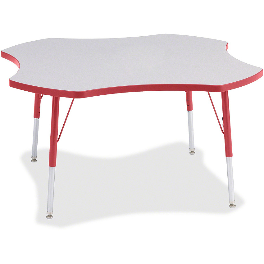 Jonti-Craft Berries Prism Four-Leaf Student Table (6453JCA008)