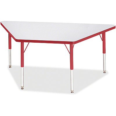 Jonti-Craft Berries Elementary Height Prism Edge Trapezoid Table (6443JCE008)