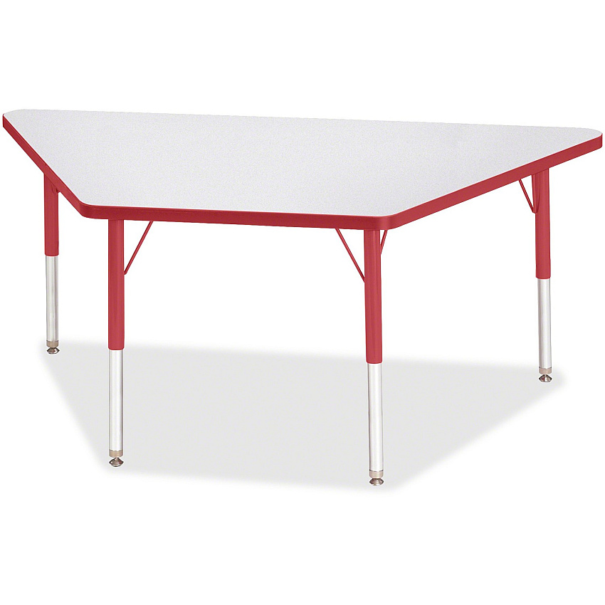 Jonti-Craft Berries Elementary Height Prism Edge Trapezoid Table (6443JCE008)