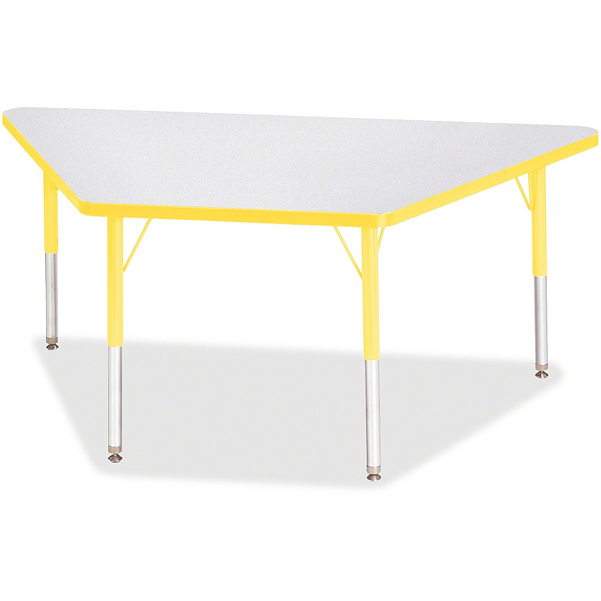 Jonti-Craft Berries Elementary Height Prism Edge Trapezoid Table (6443JCE007)