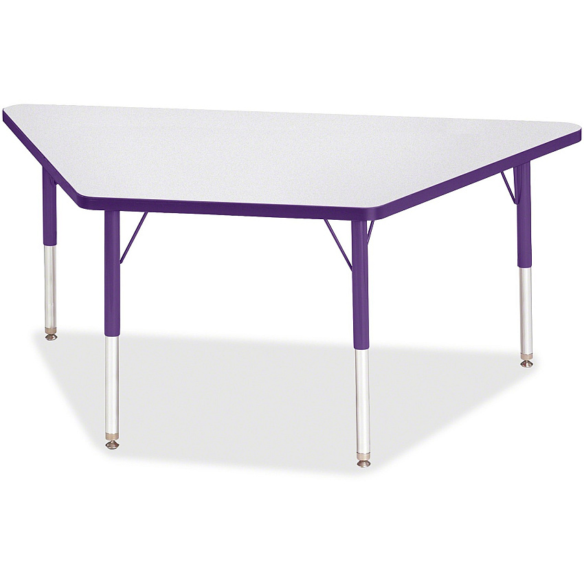 Jonti-Craft Berries Elementary Height Prism Edge Trapezoid Table (6443JCE004)