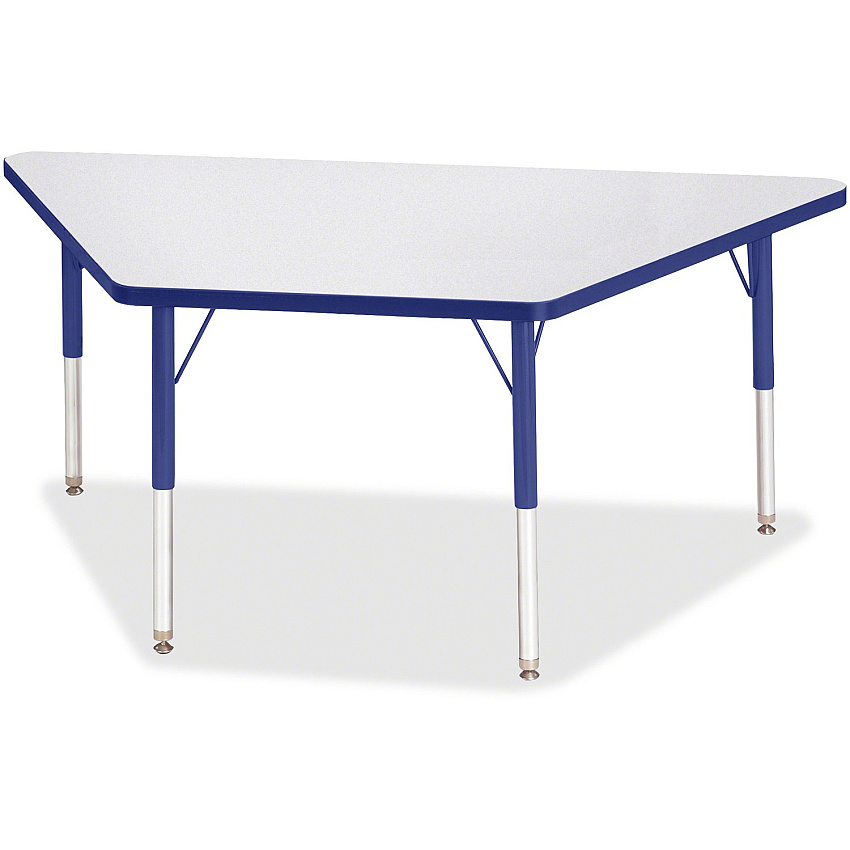 Jonti-Craft Berries Elementary Height Prism Edge Trapezoid Table (6443JCE003)