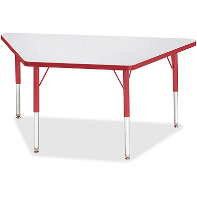 Jonti-Craft Berries Elementary Height Prism Edge Trapezoid Table (6438JCE008)