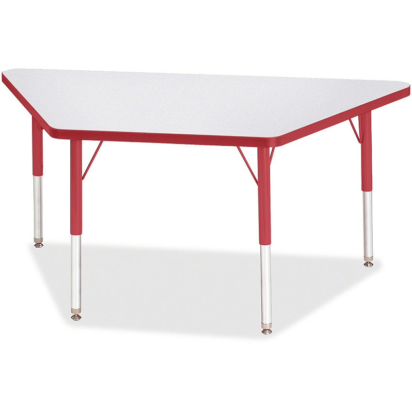 Jonti-Craft Berries Elementary Height Prism Edge Trapezoid Table (6438JCE008)