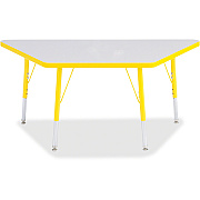 Jonti-Craft Berries Elementary Height Prism Edge Trapezoid Table (6438JCE007)
