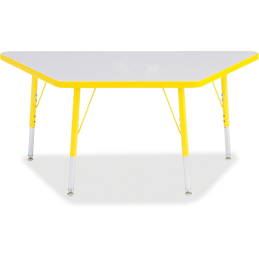 Jonti-Craft Berries Elementary Height Prism Edge Trapezoid Table (6438JCE007)