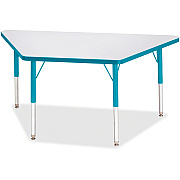 Jonti-Craft Berries Elementary Height Prism Edge Trapezoid Table (6438JCE005)