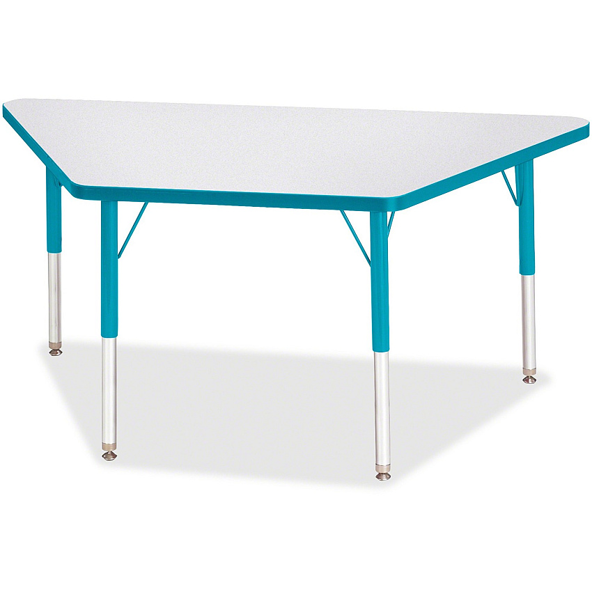 Jonti-Craft Berries Elementary Height Prism Edge Trapezoid Table (6438JCE005)