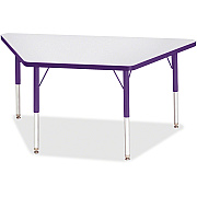 Jonti-Craft Berries Elementary Height Prism Edge Trapezoid Table (6438JCE004)