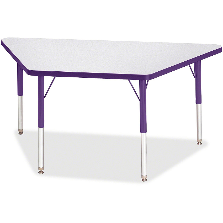 Jonti-Craft Berries Elementary Height Prism Edge Trapezoid Table (6438JCE004)