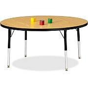 Berries Berries Elementary Height Color Top Round Table (6433JCE210)