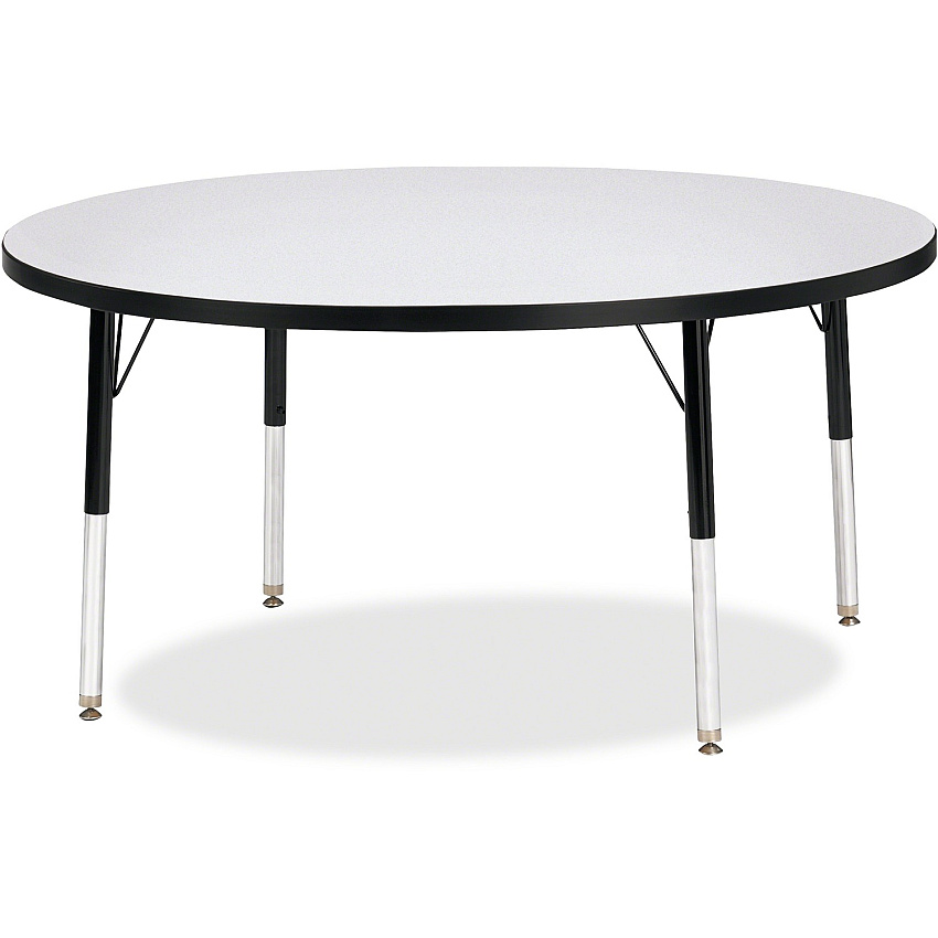 Jonti-Craft Berries Elementary Height Color Edge Round Table (6433JCE180)
