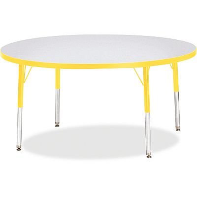 Jonti-Craft Berries Elementary Height Color Edge Round Table (6433JCE007)