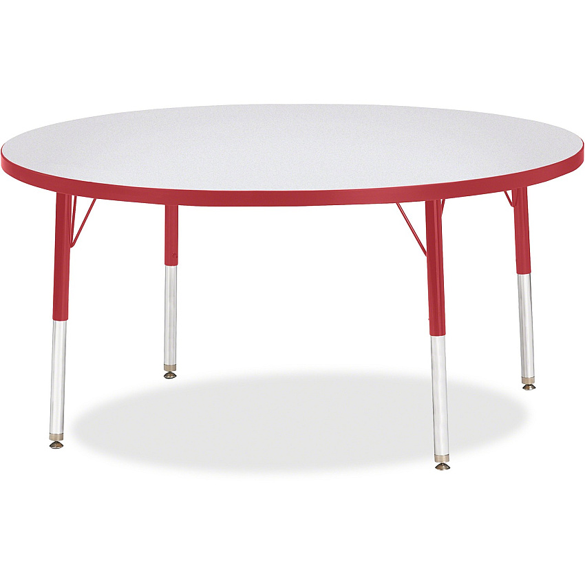 Jonti-Craft Berries Elementary Height Color Edge Round Table (6433JCE008)