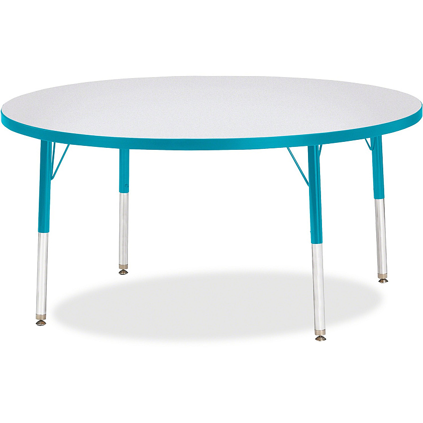 Jonti-Craft Berries Elementary Height Color Edge Round Table (6433JCE005)