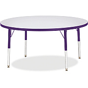 Jonti-Craft Berries Elementary Height Color Edge Round Table (6433JCE004)