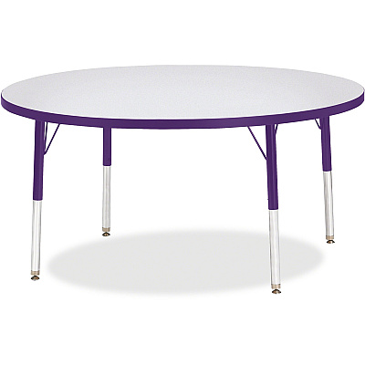 Jonti-Craft Berries Elementary Height Color Edge Round Table (6433JCE004)