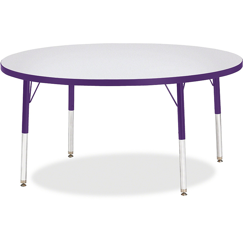 Jonti-Craft Berries Elementary Height Color Edge Round Table (6433JCE004)