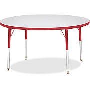 Jonti-Craft Berries Adult Height Color Edge Round Table (6433JCA008)