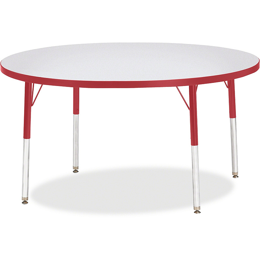 Jonti-Craft Berries Adult Height Color Edge Round Table (6433JCA008)