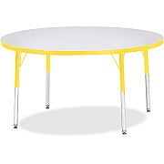 Jonti-Craft Berries Adult Height Color Edge Round Table (6433JCA007)