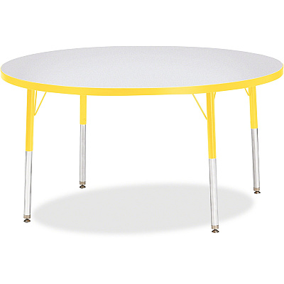 Jonti-Craft Berries Adult Height Color Edge Round Table (6433JCA007)
