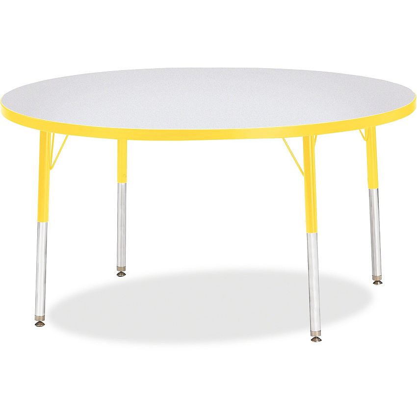 Jonti-Craft Berries Adult Height Color Edge Round Table (6433JCA007)