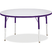 Jonti-Craft Berries Adult Height Color Edge Round Table (6433JCA004)