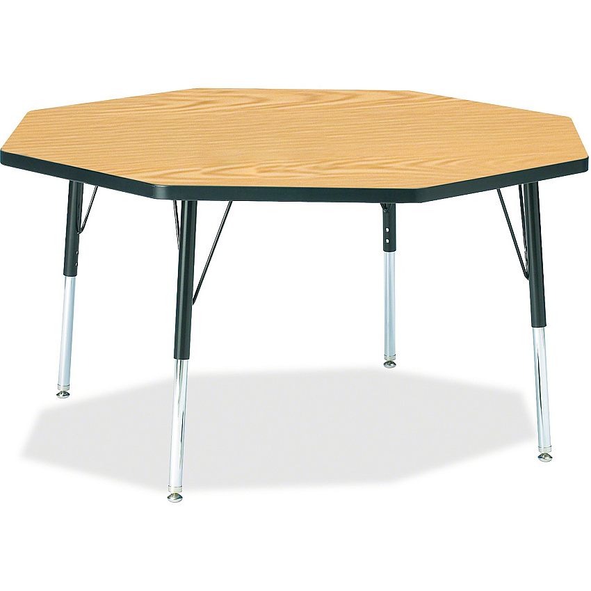Jonti-Craft Berries Elementary Height Color Top Octagon Table (6428JCE210)