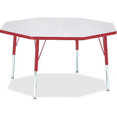 Jonti-Craft Berries Elementary Height Color Edge Octagon Table (6428JCE008)