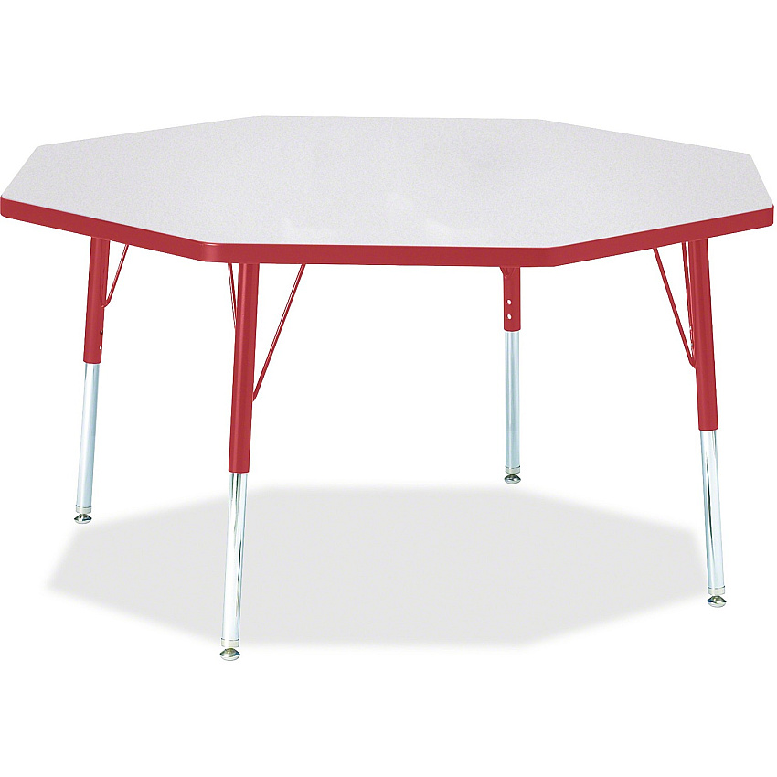 Jonti-Craft Berries Elementary Height Color Edge Octagon Table (6428JCE008)