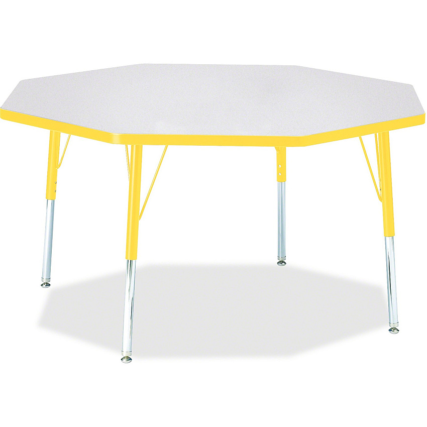Jonti-Craft Berries Elementary Height Color Edge Octagon Table (6428JCE007)