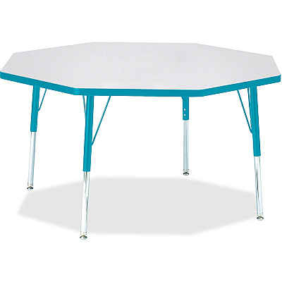 Jonti-Craft Berries Elementary Height Color Edge Octagon Table (6428JCE005)