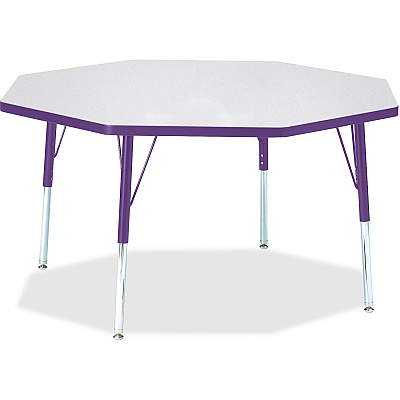 Jonti-Craft Berries Elementary Height Color Edge Octagon Table (6428JCE004)