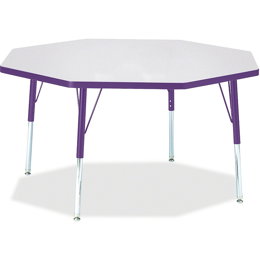 Jonti-Craft Berries Elementary Height Color Edge Octagon Table (6428JCE004)